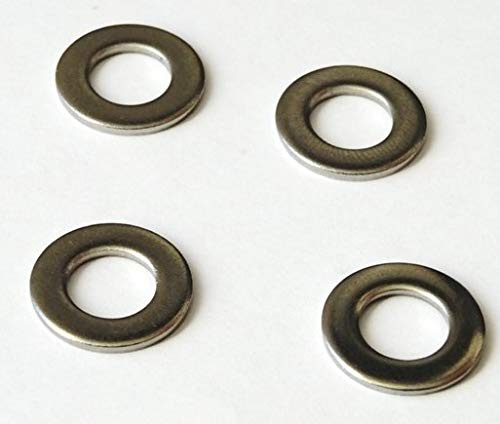 100 Stück Unterlegscheiben DIN 125-8,4mm für M8 - Form A - A2 Edelstahl - Beilagscheiben - V2A (100, für M8)