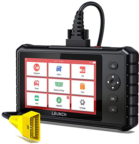 LAUNCH CRP349 obd2 diagnosegerät Kfz-Scanner alle Steuergeräte + 28 Servicefunktionen für über 75 Automarken Diagnose der Hochvoltbatterie, volle OBD diagnose Tester mit Touchscreen + 2 Jahre Update