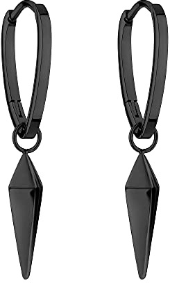 LIEBESKIND BERLIN Damen Schmuck - Kette & Ohrringe aus Edelstahl in verschiedenen Farben & Designs - mit Pendulum Anhänger der bei jeder Bewegung durch das Licht funkelt