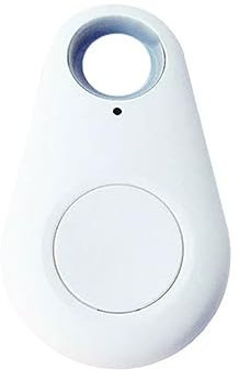Generic Wireless Bluetooth 4.0 Key Finder | Smart Anti-Lost Tracker | Locator, GPS Integration | Bluetooth Tracker for Kids, Phone, Car, Wallet, Luggage, Pet (White)