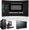 SPORWAY Tester di alimentazione PC: indicatore di alimentazione, LCD Computer PC Power Supply Tester per connettori ATX/ITX/IDE/HDD/SATA/BYI, display LCD digitale, 20/24 4/6/8 pin