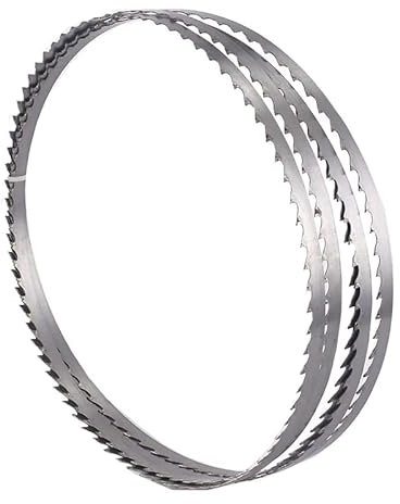 BomDog Band Saw Blades,Super Sharp Band Saw M42 Bi-Metal Band Saw Blades Used for Cutting Ferrous Non-Ferrous Metal for Metal Cutting Vertical Saw/4980X27Mmx5Pcs