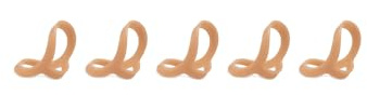 AFH Multi Splint® 5er Pack | Größe wählbar | Fingerschiene beige (Gr. 4)