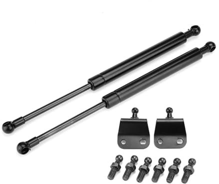 Hubstreben StoßDäMpfer Universal Auto Gasdruckfedern Motorhaube Kofferraum Unterstützung Gasfeder Auto Wohnwagen Türen Fenster Luken Boot Bus 2 Stück 600N 300mm Gasdruckdämpfer