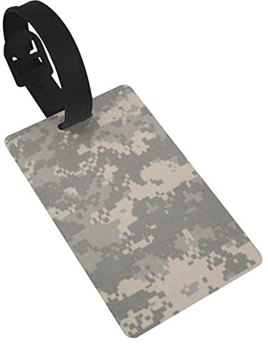 Gepäckanhänger für Koffer, Kofferanhänger, Identifikatoren für Damen, Herren, Reisen, schnell erkennbar, Gepäck, Koffer, Armee, digital, Camouflage