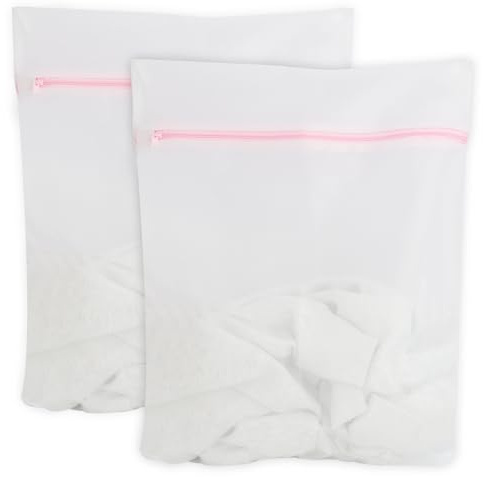 2er Set Wäschenetz für Waschmaschine, Premium Wäschebeutel 40 x 50 cm, Waschnetz mit Verstecktem Reißverschluss, Schutz vor Verformung und Falten, Wäschenetz für Waschmaschine,Wäschesack