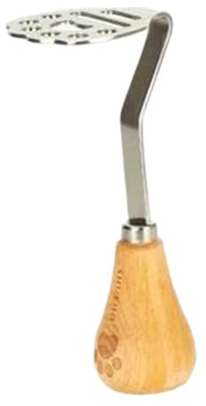Kartoffelstampfer, Pfotenform, Kartoffelpüree, 14,6 x 5,3 x 3 cm, kompaktes Spaß-Kochwerkzeug, kleines handliches Küchenutensil zum Stampfen von Obst und Gemüse