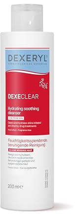 Dexeryl® DEXECLEAR Feuchtigkeitsspendende, beruhigende Reinigung 200ml | Mit 5 % Glycerin, 0,1 % Dextransulfat, lindert Juckreiz, Irritationen und Rötungen, für Gesicht, Rücken und Körper