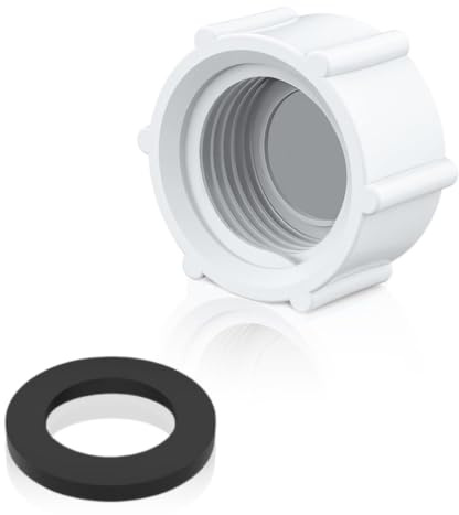 EVBOTGEE Bouchon de valve de vidange de piscine, accessoire de piscine pour bâche 11456, bouchon de valve de drainage de piscine avec joint torique, valve de vidange de piscine, bouchon de valve de