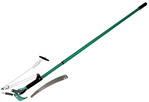 Neilsen CT3067 Tree Lopper with Pruning Saw Extendable 280cm | 280cm extendable handle, 340mm pruning saw, lopper head, lightweight, ergonomic grip, interchangeable blade