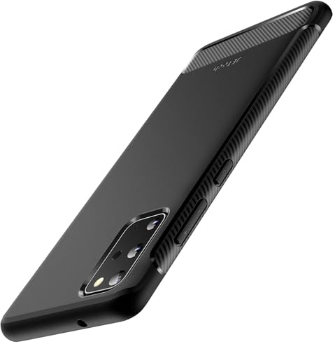 JETech Dünn Hülle für Samsung Galaxy S20, Schwarz | Weiches TPU-Design, Matte Oberfläche, Stoßschutz