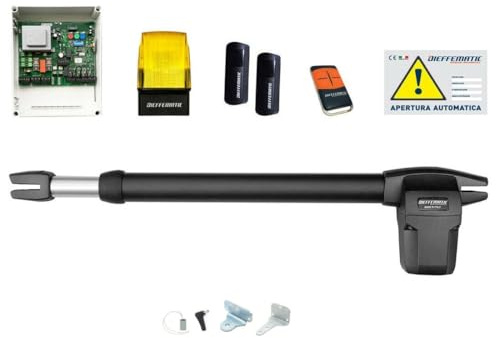 Kit bhr 400 automazione cancello battente a 1 anta DX 220V motore elettrico 230v