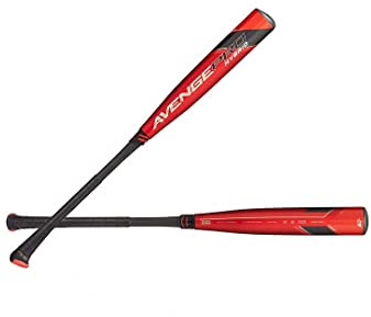 Axe Bat 2022 Avenge Pro Hybrid (-3) BBCOR Baseballschläger, 2-teiliger Hybrid, Rot/Gold (83,8 cm / 850 g)