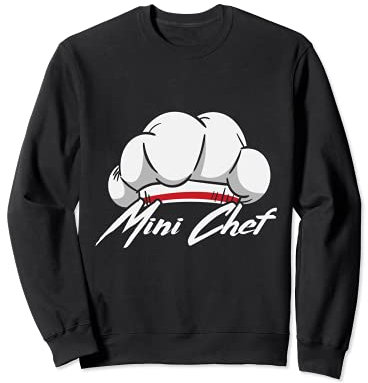 Mini Chef Humour Gastronomie Cuisinier Homme Femme Cadeau Sweatshirt