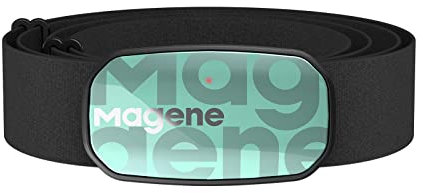 Magene H603 Cardiofrequenzimetro Fascia Toracica HRM Fitness Tracker IP67 Supporto Impermeabile Bluetooth 4.2 e Ant+, Compatibile Wahoo, Zwift, Strava, Elite HRV