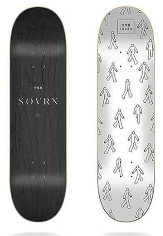 Jart Crowd Sovrn Deck Skateboard, Erwachsene, Unisex, Mehrfarbig, Einheitsgröße