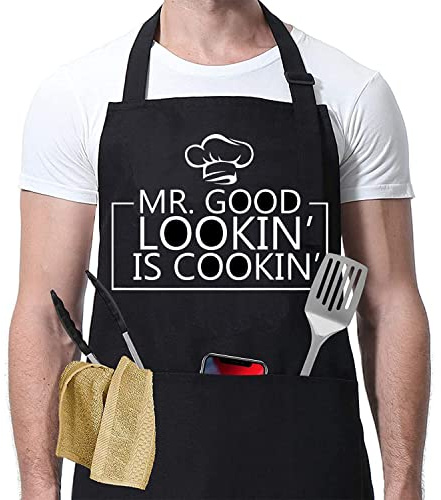 Novelty Funny Apron Men Women Chef Cooking Kitchen Bib BBQ Gifts Baking For Him