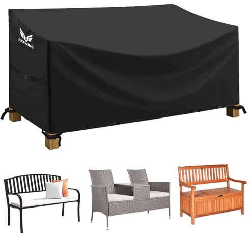 PATWING Housse Canapé Extérieur 600D Oxford Imperméable, 134x66x63/89cm