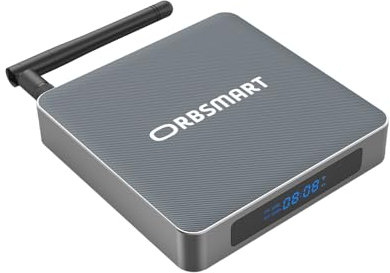 Android 12 TV Box Orbsmart TR43 4K HDR Smart (Quadcore-CPU, 8GB DDR4 RAM, WLAN + Bluetooth)