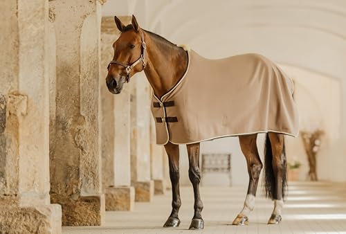 Kentucky - Abschwitzdecke Show vegan Wool beige 160-7'0