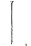 Vis à Bois de Charpente PRO à haut rendement Acier Zingué Empreinte TORX Boite de 200 vis 6x90 T30