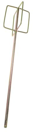 LIFKOME Concrete and Paint Mixer Rod Attachment for Electric Drill with Square Shank – Mud Stirrer Accessory for Plaster, Cement, and Paint Mixing in Construction and DIY Projects