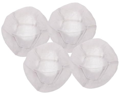 Holibanna 1set Reusable Sourdough Jar Replacement Covers Cloth Lids for Jars Storage for Preserving Jams Dried Goods Fruits and Vegetables 4pcs