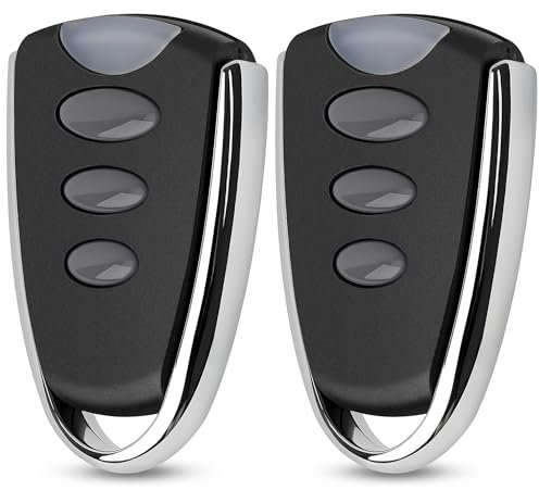 Lot de 2 télécommandes de porte de garage compatibles avec Chamberlain TX4RUNI, ouvre-porte de garage Chamberlain ML1000EV ML700EV ML550EV ML510EV
