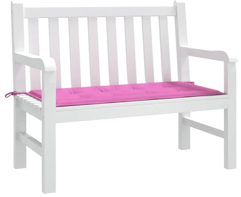 vidaXL Tapis de Chaise Tissu Oxford Rose 100 x 50 x 3 cm