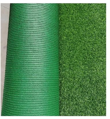 YZDKR Tappeto erboso Artificiale for Esterni Tappeto erboso da Giardino Tappeto Verde crittografato Terrazza Interna Esterno Prato con Erba Finta per spazi Esterni(0.5x0.5m)