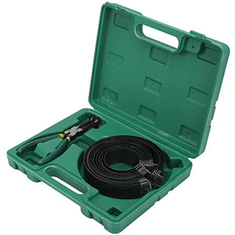 TYCIONG Kolvring kompressor set, professionell universell installationstång med 14 band verktygssats för bil lastbil traktor racingmotor