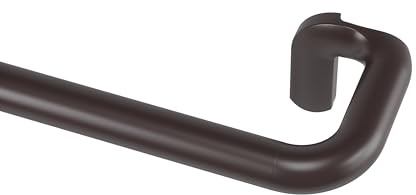 Umbra Set di aste per Tende Singole Twilight, Design Avvolgente, Ideale per Pannelli oscuranti, 28-48, Bronzo, Acciaio Inossidabile, 28 to 48-inch