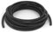Sourcingmap 4.2 M 5 x 7 mm Plastic Flexible Corrugated Conduit Tube for Garden,Office Black