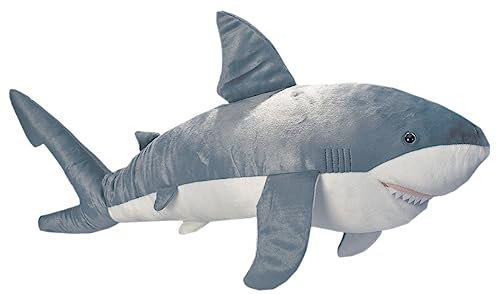 Wild Republic Jumbo Shark Giant Plush Soft Toy, Gifts for Kids, 76 cm, 30