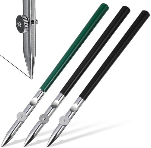 Healifty 3-Teiliges Einstellbares Lineal Stift Set Für Gerade Linien Zeichenwerkzeug Für Feine Linien Technische Zeichnungen Kalligrafie Und Maskierungsflüssigkeit Verstellbarer Zeichenstift