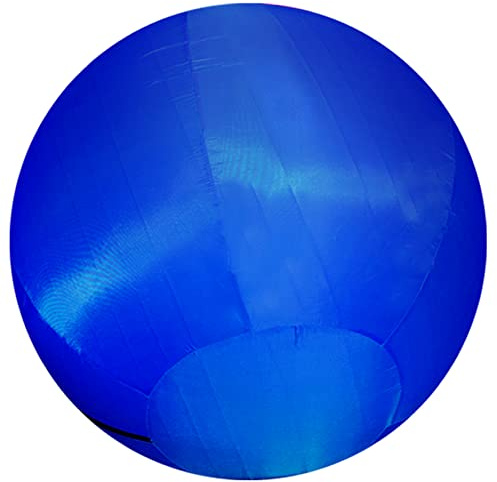 SWYIVY 30 Inch Blue Herding Ball Cover for Dogs & Horses – Zipper-Free Automatic Seal, Heavy Duty Waterproof Oxford Fabric with Double Stitching – Machine Washable Exercise Ball Protector