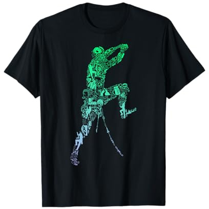 Camiseta Boulder para escalador | Escalada para niños Camiseta