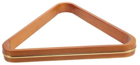 BESPORTBLE Billarddreieck Aus Kiefernholz Stabiler Billardrahmen Pool-Rack Mit Befestigung Für Tischbillard Snooker Und Partys Holz-Organizer Für Billardkugeln