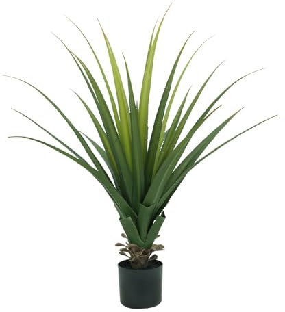 3FT Artificial Agave Plant – Realistic Faux Spiked Agave Plants,Artificial Plants Indoor Decor, Faux Plants for Home, Office, Garden & Hotel