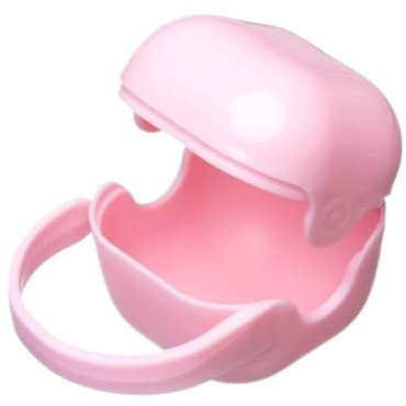 Schnuller-Etui, Schnullerbox, Schnullerhalter, praktische Schnuller-Halterung, kompaktes und reisefreundliches Design, hält Schnuller sauber und hygienisch für Reisen und den Außenbereich, , Refer