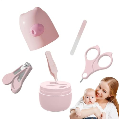 Baby nagelklippare set – set med baby-nagelklippare, söt tecknad djur-babyfingernagelklippare | . Baby nagelklippare, söt djurnäs-babynagelklippare och trimmer | tillbehör
