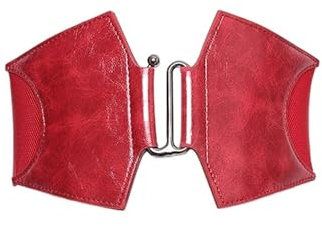 LuoAXINN Kummerbund Elastischer Korsett-Gürtel for Damen, breiter Gürtel for Damen, Designer-Stretch-Kummerbunds-Kleiderbund, elegantes formelles Accessoire(Camel belt_69x7.5 cm)