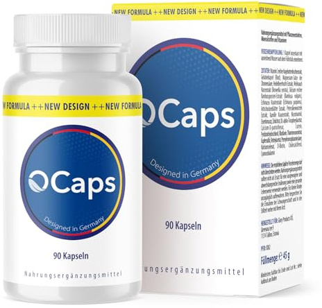 O Caps - avec des ingrédients pour une efficacité maximale - 90 gélules par boîte