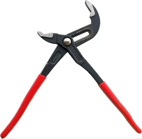 Water Pump Plier, Quick Adjustment Button, Multi-Grip, Universal Wrench, 300mm, Large Opening