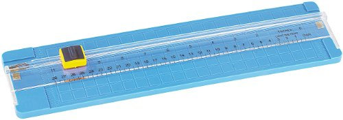 PEARL Papierschneidebrett: A4-Papierschneidemaschine mit Ersatzklinge (Fotoschneider, Schneidebrett Papier, Papierschneide)
