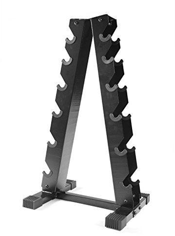 CAP Barbell A-Frame Dumbbell Rack, 23.25 x 18.25 x 41.5 inches, Alloy Steel