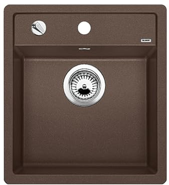Blanco 517165 Fregadero de Cocina, Marrón, 45 cm Armario bajo