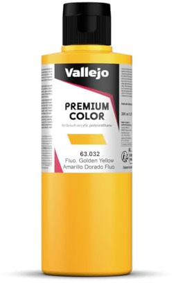 Vallejo 063032 Spiel, Gondel-Gelb, Fluoreszierend, 200 ml