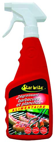 Starbrite 4722 Nettoyant Dégraissant Barbecue Plancha 650 ML, Transparent, 12 x 6 x 30 cm