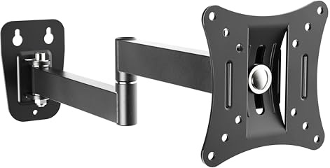 RICOO S2311 PC Monitor Halterung TV Wandhalterung Fernseher 13-34 Zoll Fernsehhalterung Wand Schwenkbar VESA 75x75 100x100 Bildschirmhalterung Monitorhalterung Monitorarm Curved Bildschirm Halter